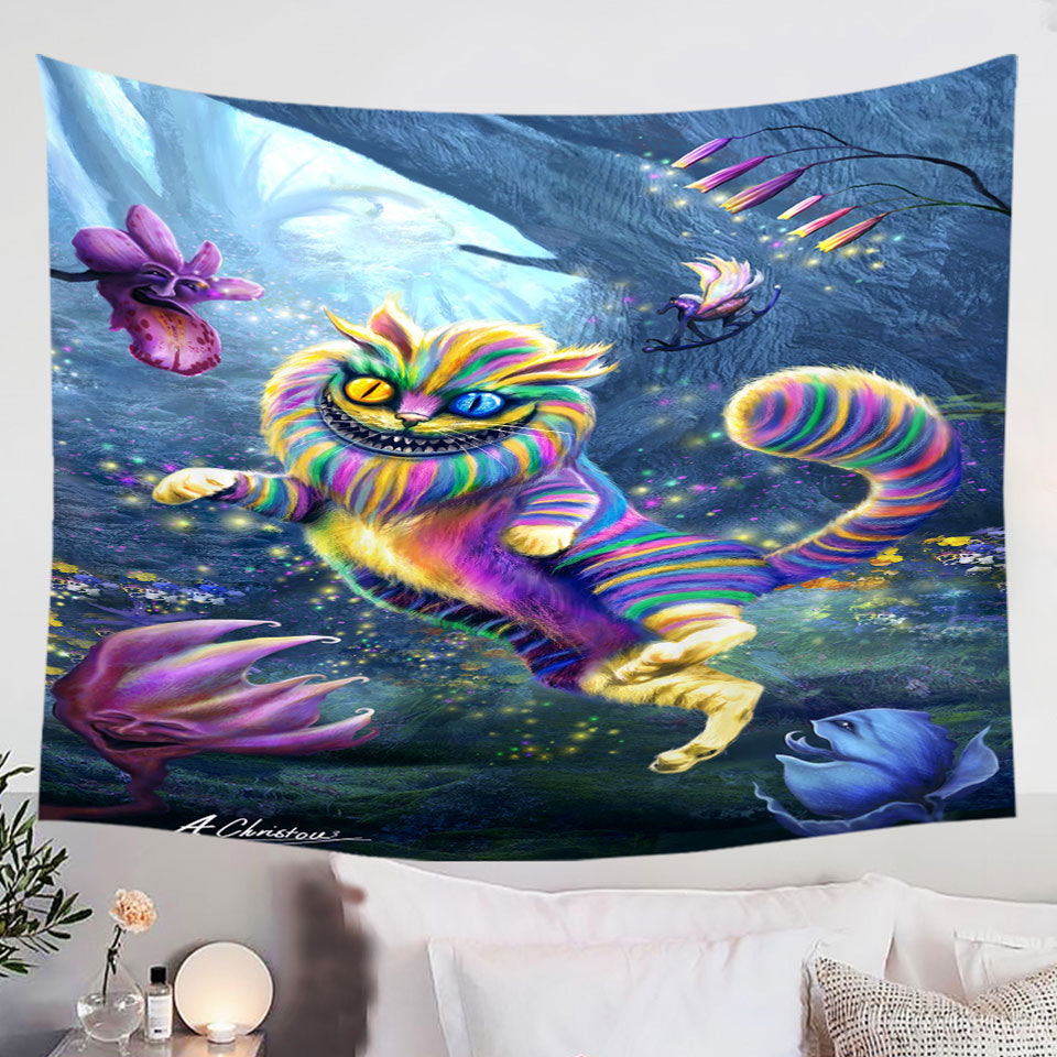 Cheshire cat tapestry sale