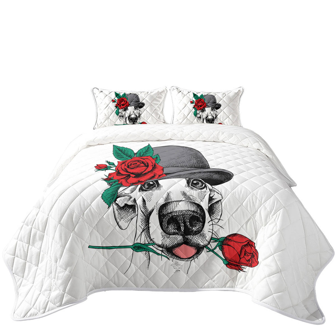 A Romantic Gentleman Dog Coverlets