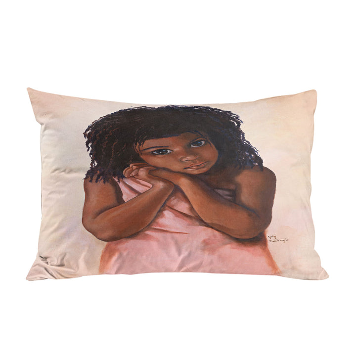 Adorable Art Cute Black Girl Pillowcases