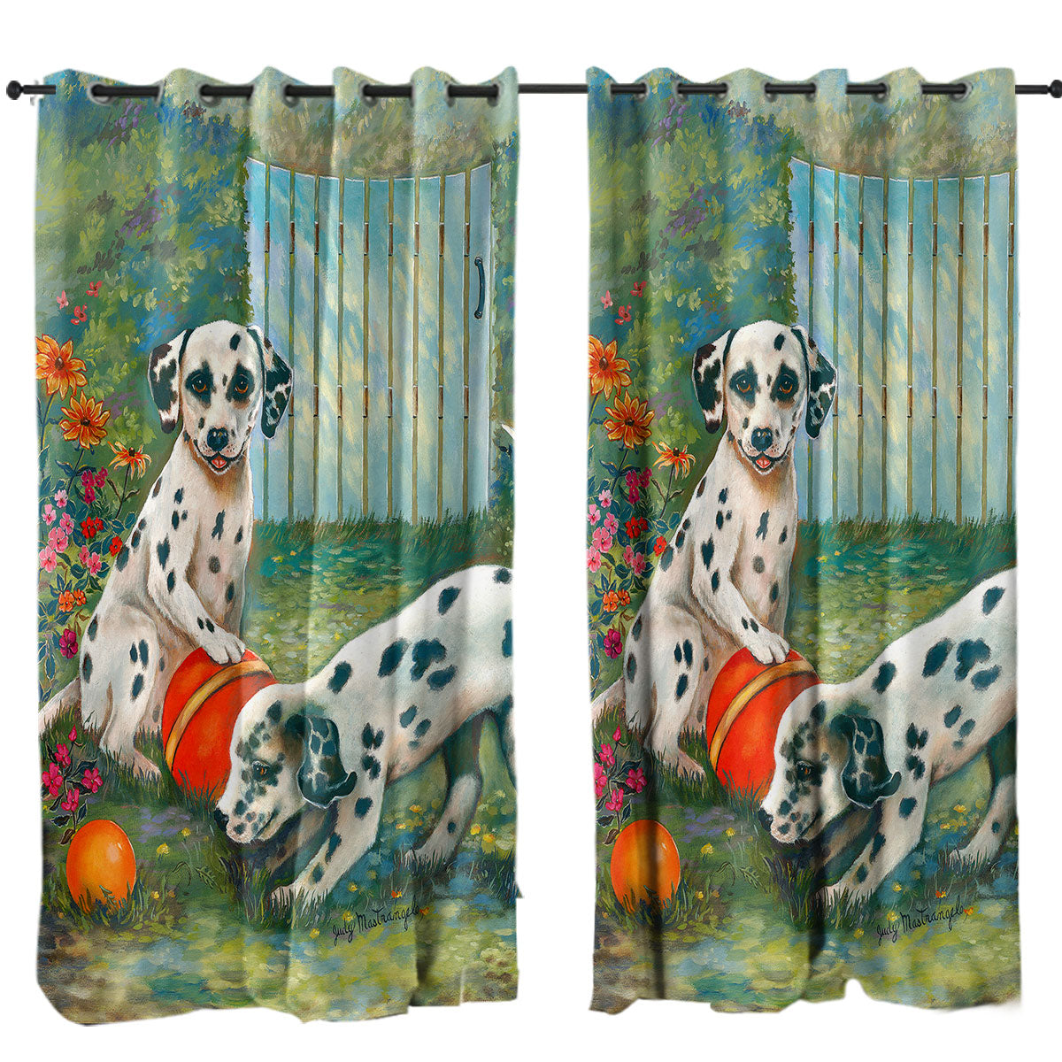 Cartoon Dogs on sale Handmade Window Curtain, Footprint Bones Curtains, Cute Family Pet Curtain, Brown Vintage Farmhouse Wooden Window Drapes