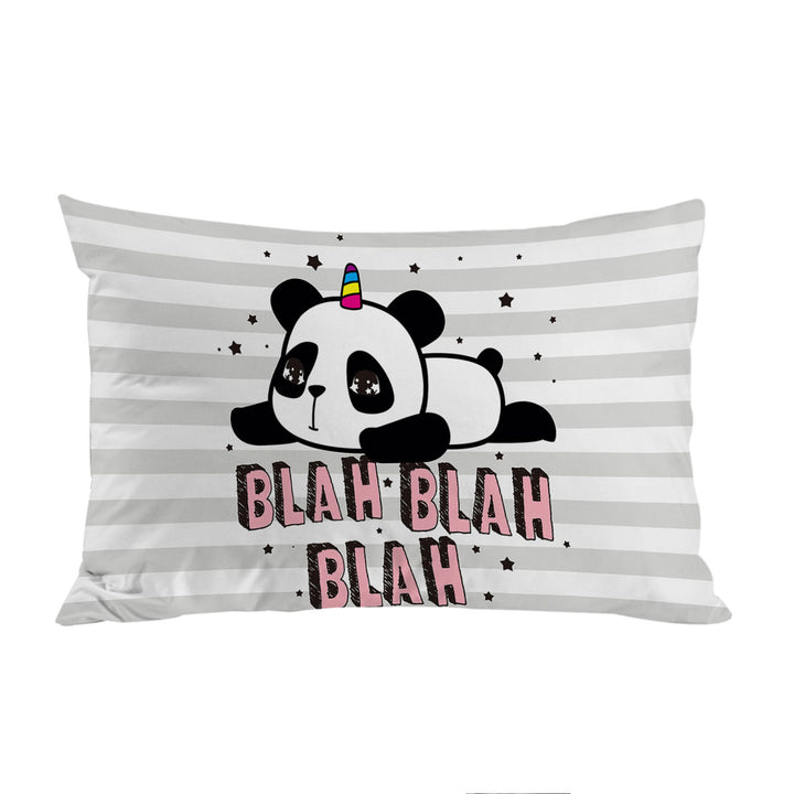 Adorable Unicorn Panda Pillow Case Covers