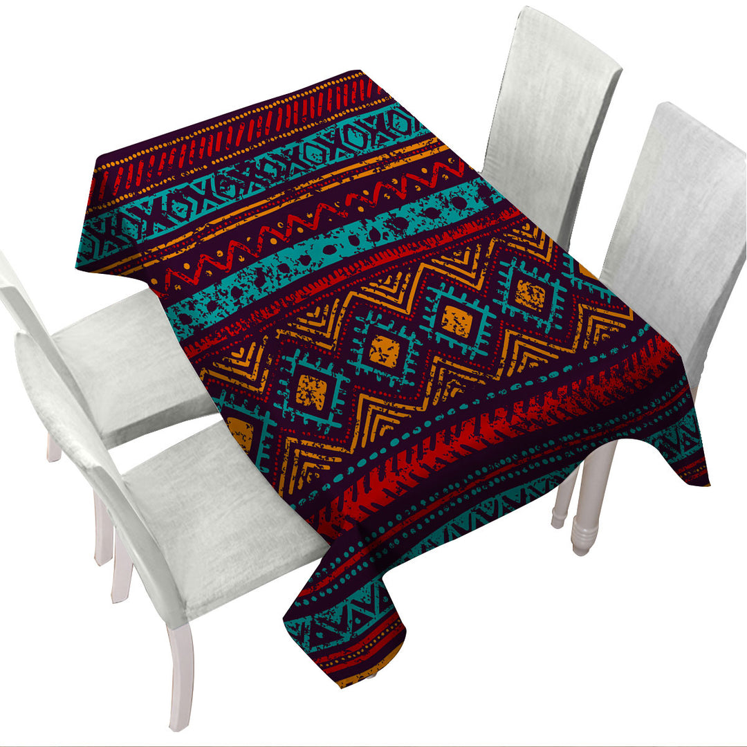 African Print Custom tablecloths