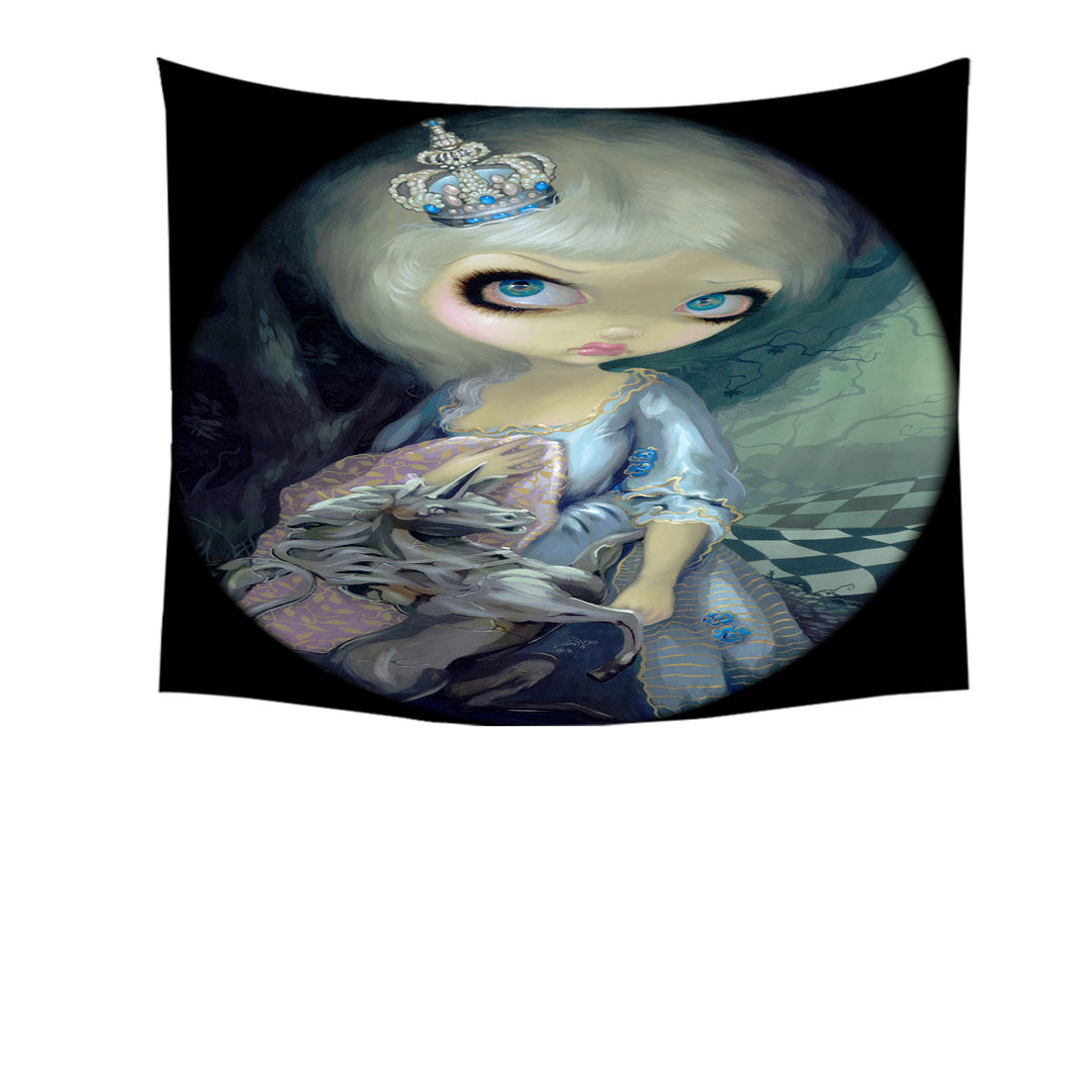 Alice Wall Art Prints Fairytale Painting Looking Glass White Queen