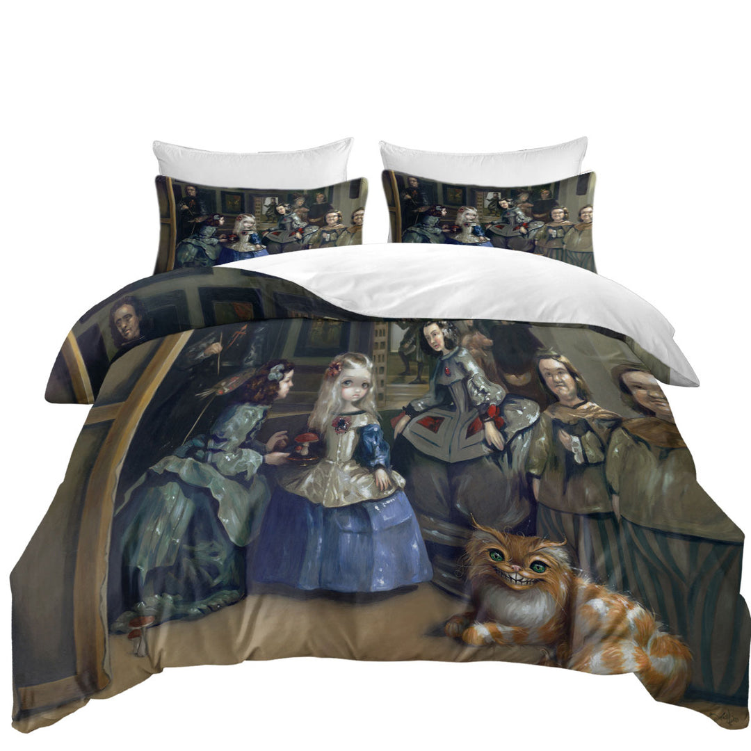 Alice and Las Meninas Duvet Cover