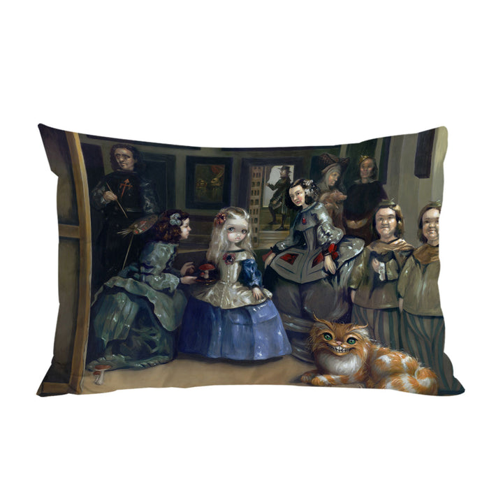 Alice and Las Meninas King Pillow Cases