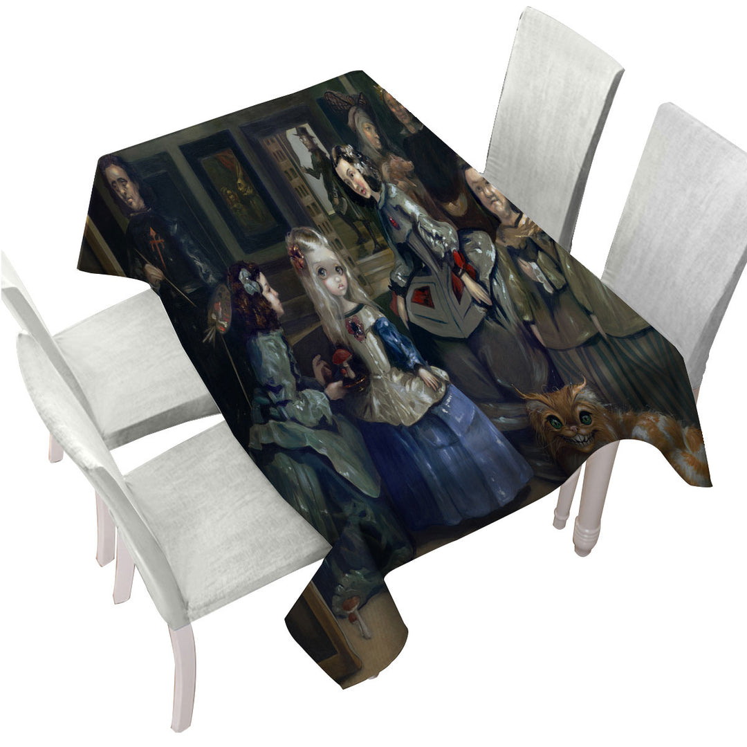 Alice and Las Meninas Tablecloths