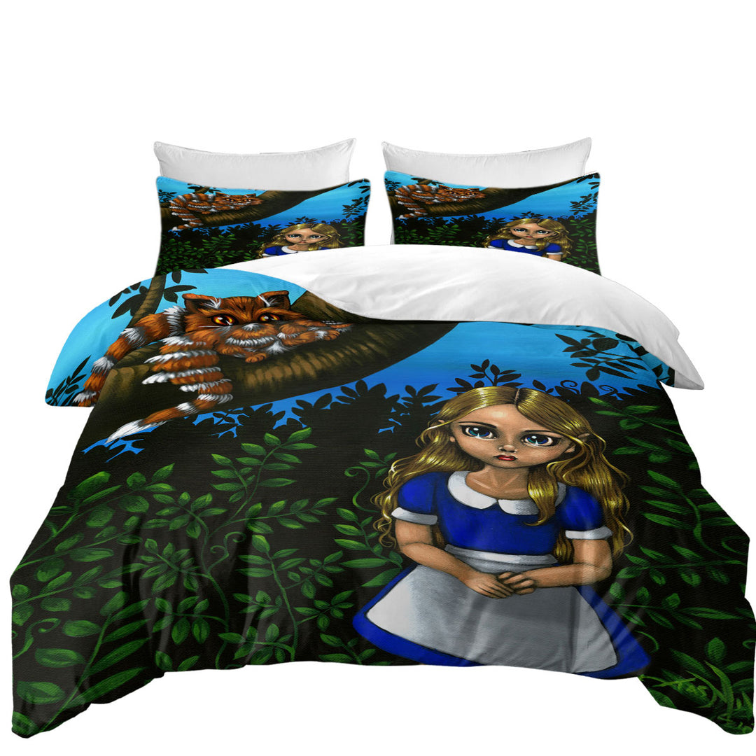 Alice and the Cheshire Cat Best Duvet Covers