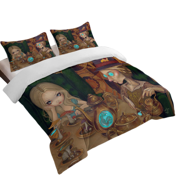 Alice and the Mad Hatter Good Duvet Covers