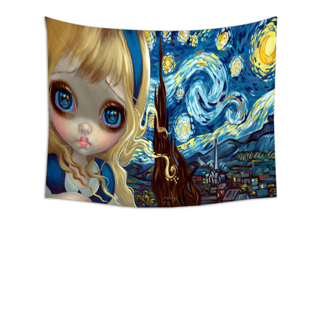 Alice in the Starry Night Tapestry