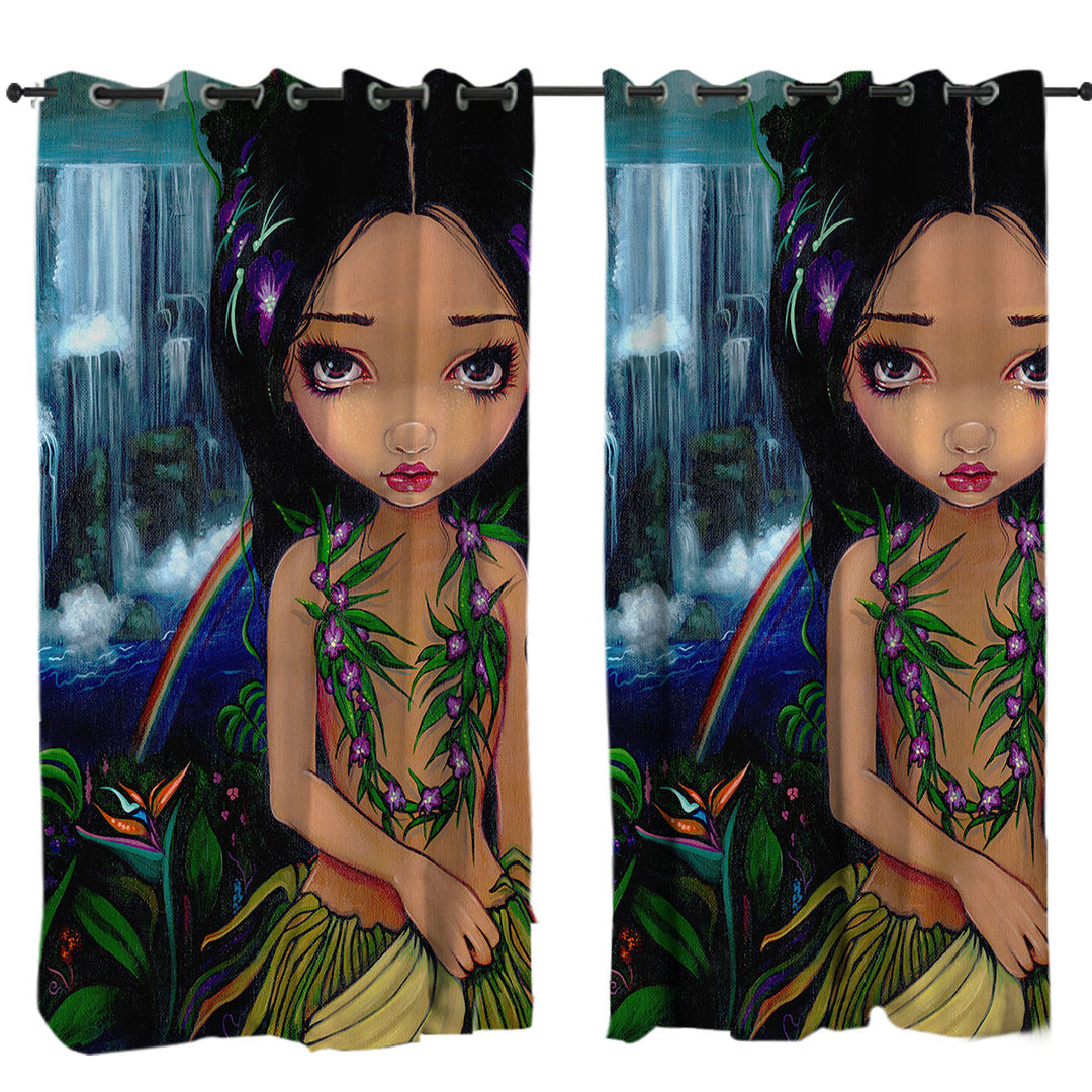 Amara the Hawaiian Fairy Curtain