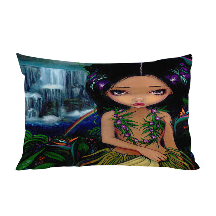 Amara the Hawaiian Fairy Pillow Case Covers