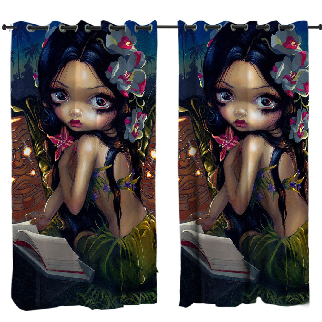 Amara the Hawaiian Fairy and the Book Curtains