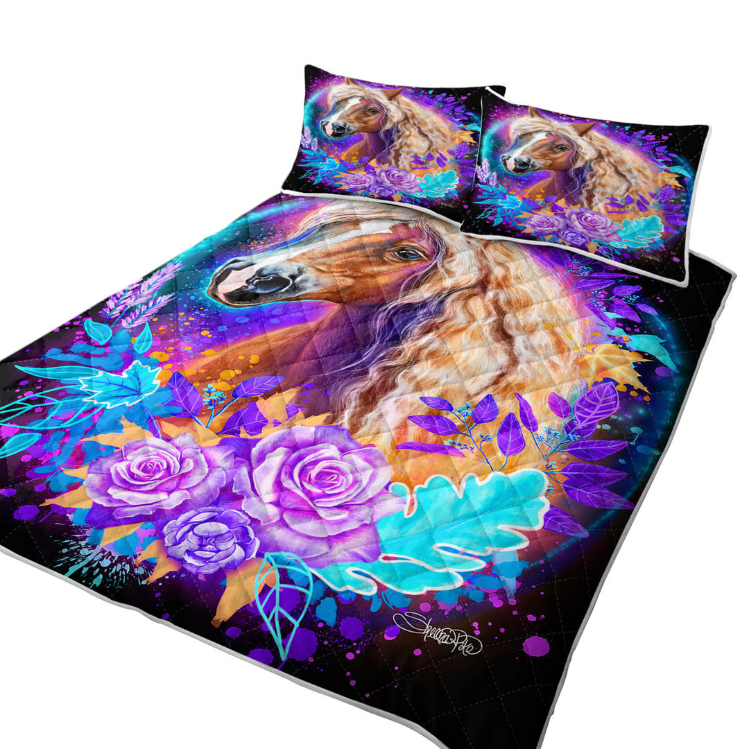 Animals Art Horse Spirit Coverlets