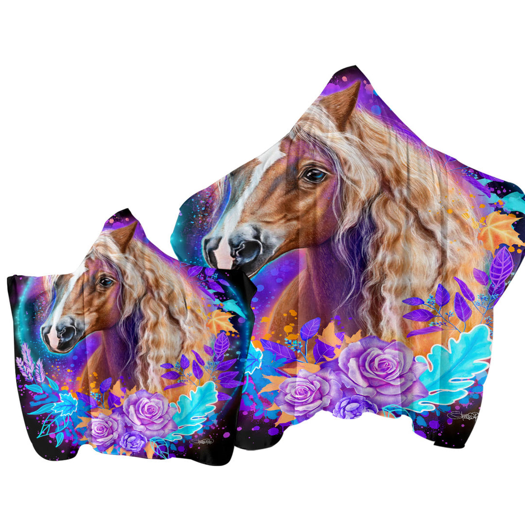 Animals Art Horse Spirit Towel Hoodie