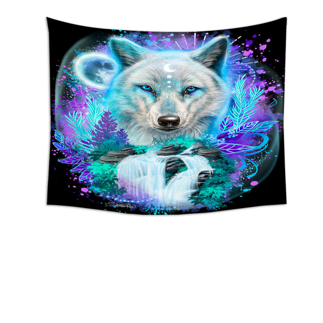 Animals Art Wolf Spirit Tapestry Wall Decor for Wolf Lovers