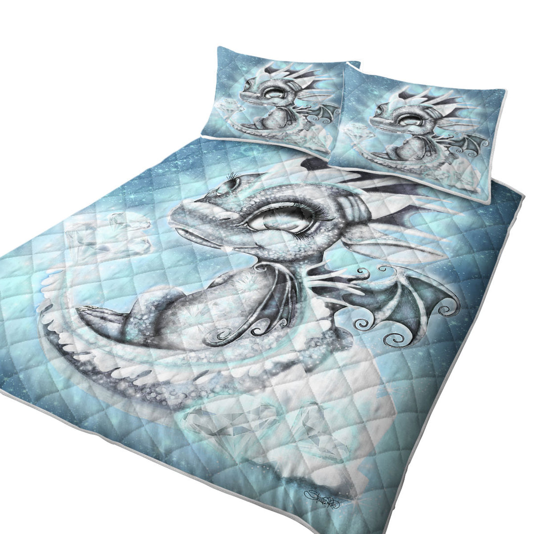 April Diamond Birthstone Lil Dragon Quilts