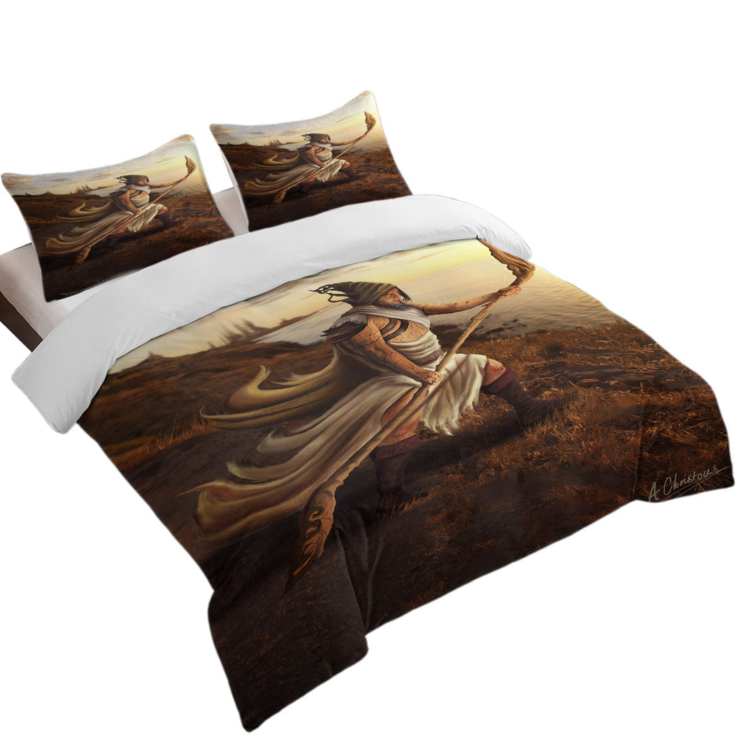 Arcturios Fantasy Art Warrior Duvet Cover