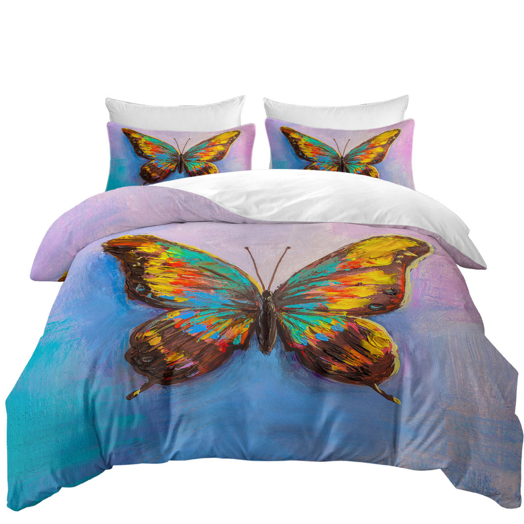 Art Painted Butterfly Best Duvet Covers