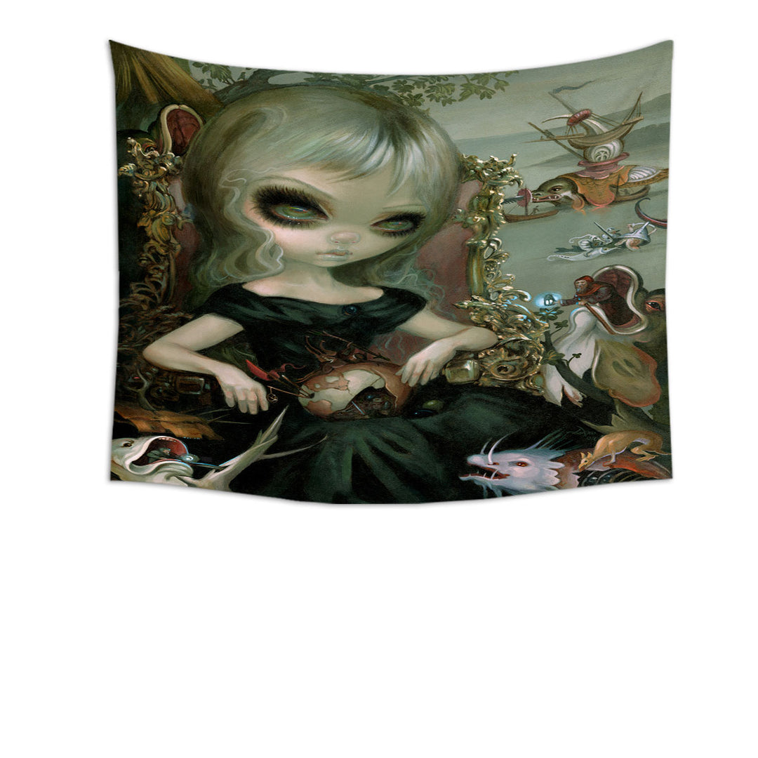 Art Painting Bosch Princess Wall Decor Tapestry