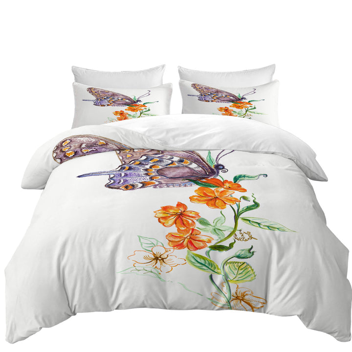 Art Painting Butterfly JM Design Duvet Covers