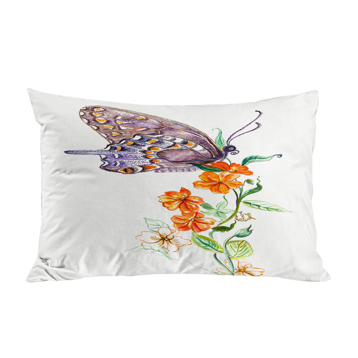 Art Painting Butterfly JM Design Pillow Cases