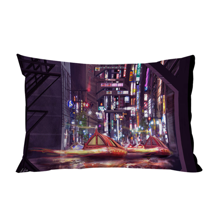 Artistic Future Tokyo City Pillow Cases