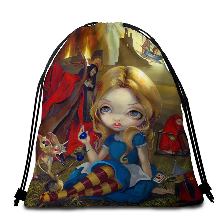 Beach Towel Pack of Alice and the Bosch Monsters