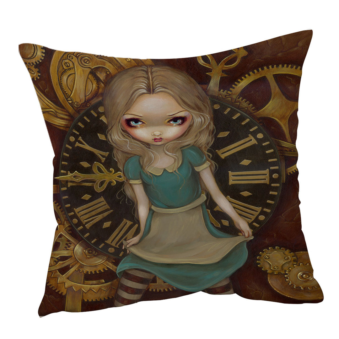 Beautiful Alice Cushions in Clockwork