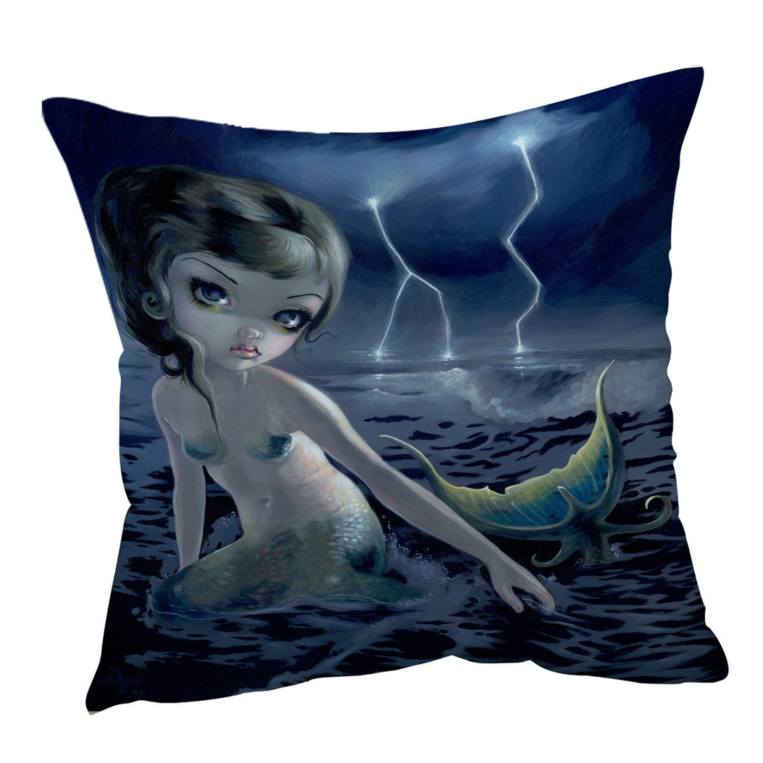 Beautiful Ocean Mermaid Cushion Cover