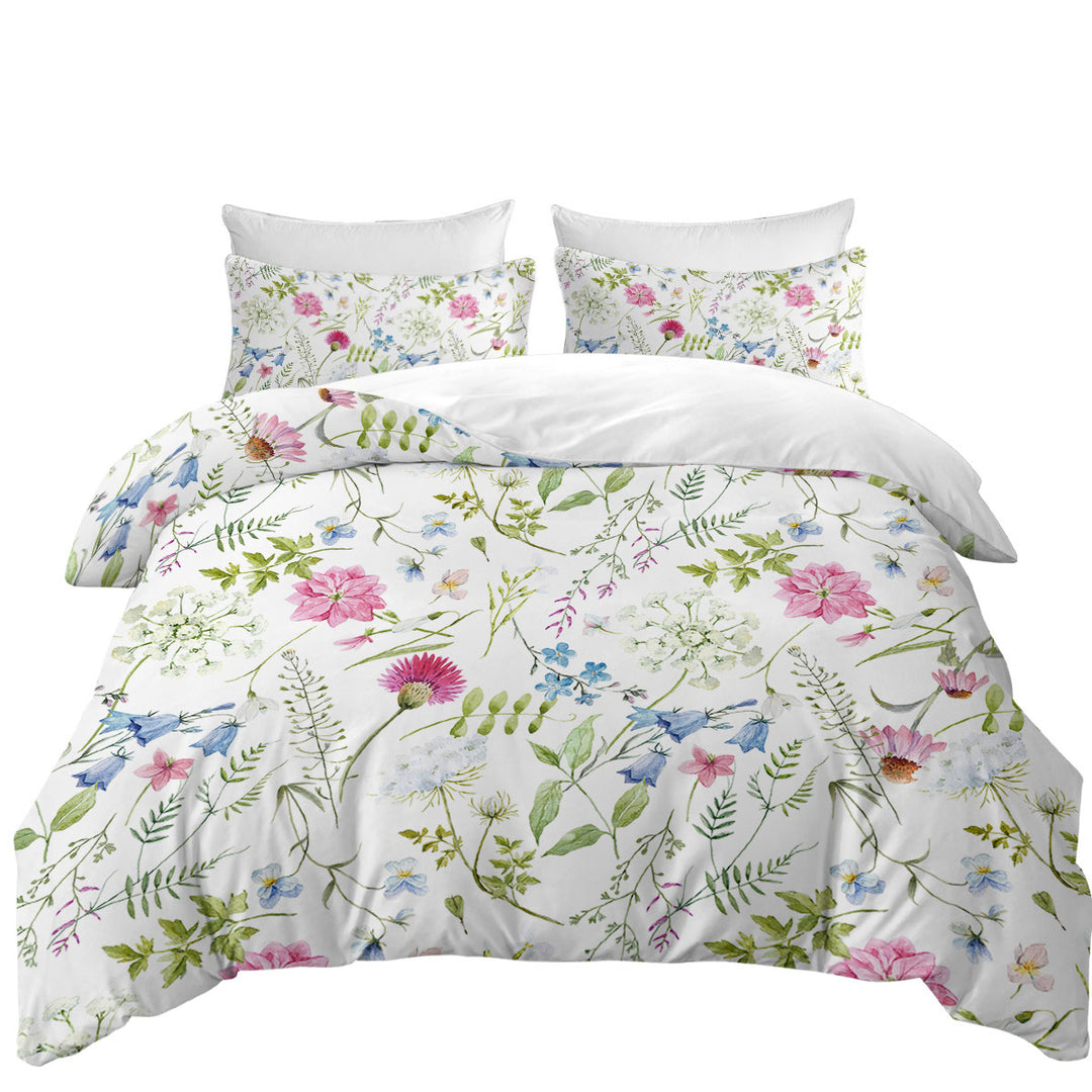 Beautiful Spring Flowers Duvet Covers