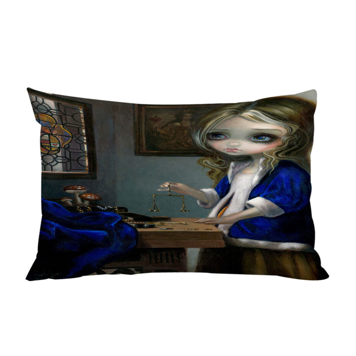 Bed Covers with Alice Through a Vermeer Glass