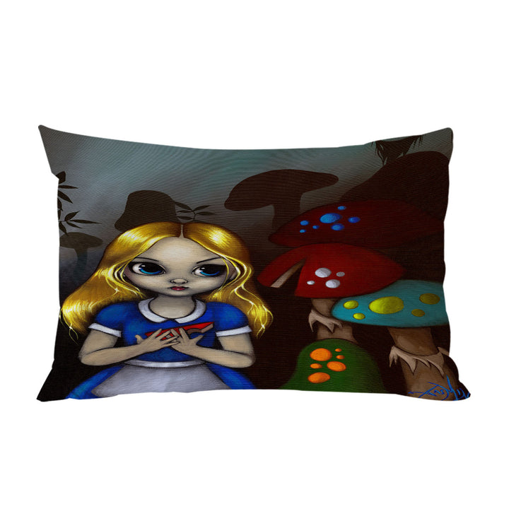 Bed Covers with Alice and the Mushrooms