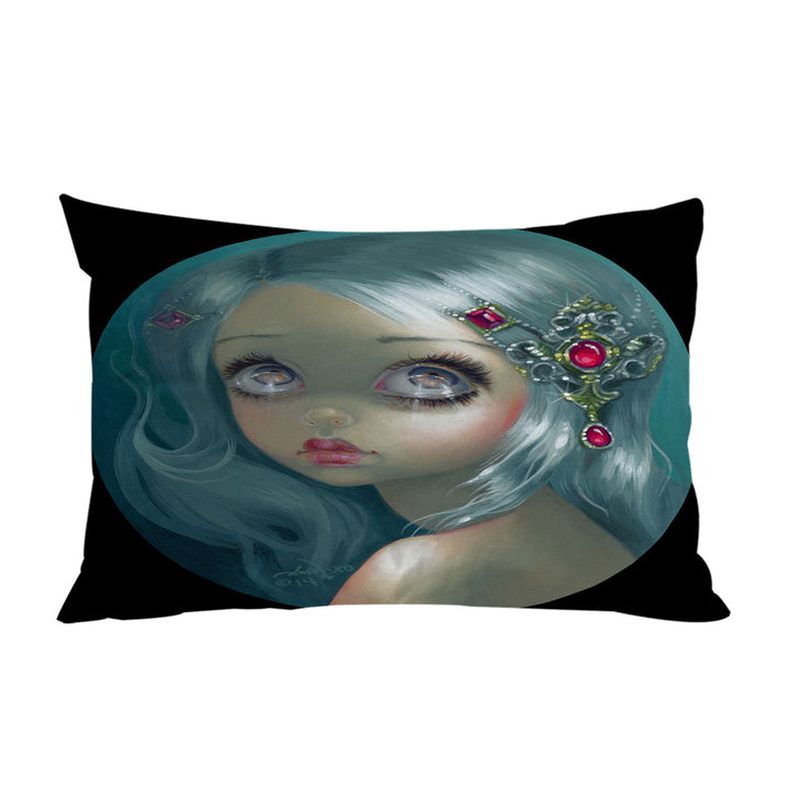 Bed Covers with Eyes on the Heavens Beautiful Girl Portrait