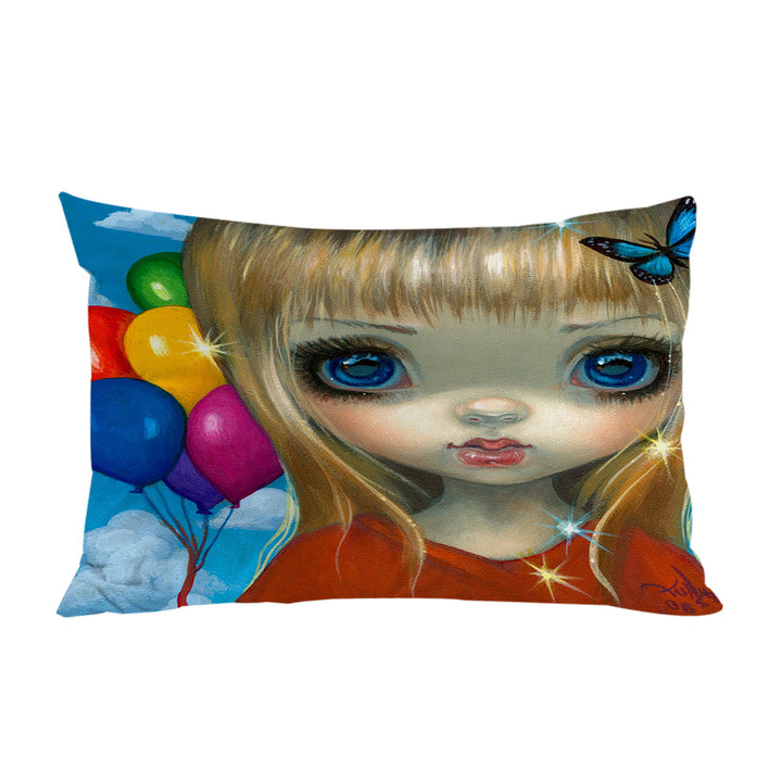 Bed Covers with Faces of Faery _233 Balloon Girl