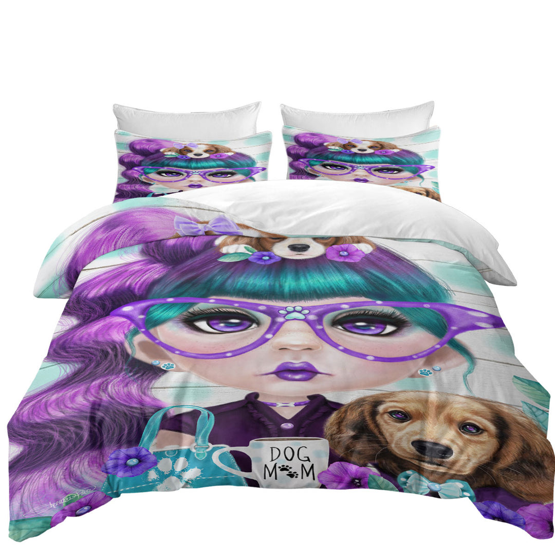 Bed Covers with Puppy Loving Petunia Munchkinz Girl