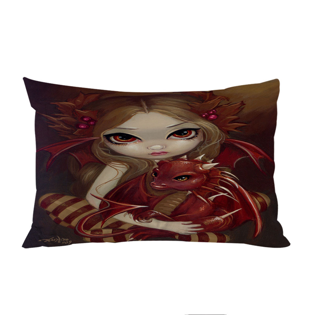 Bed Covers with Sienna Dragonling Cute Fairy and Baby Dragon