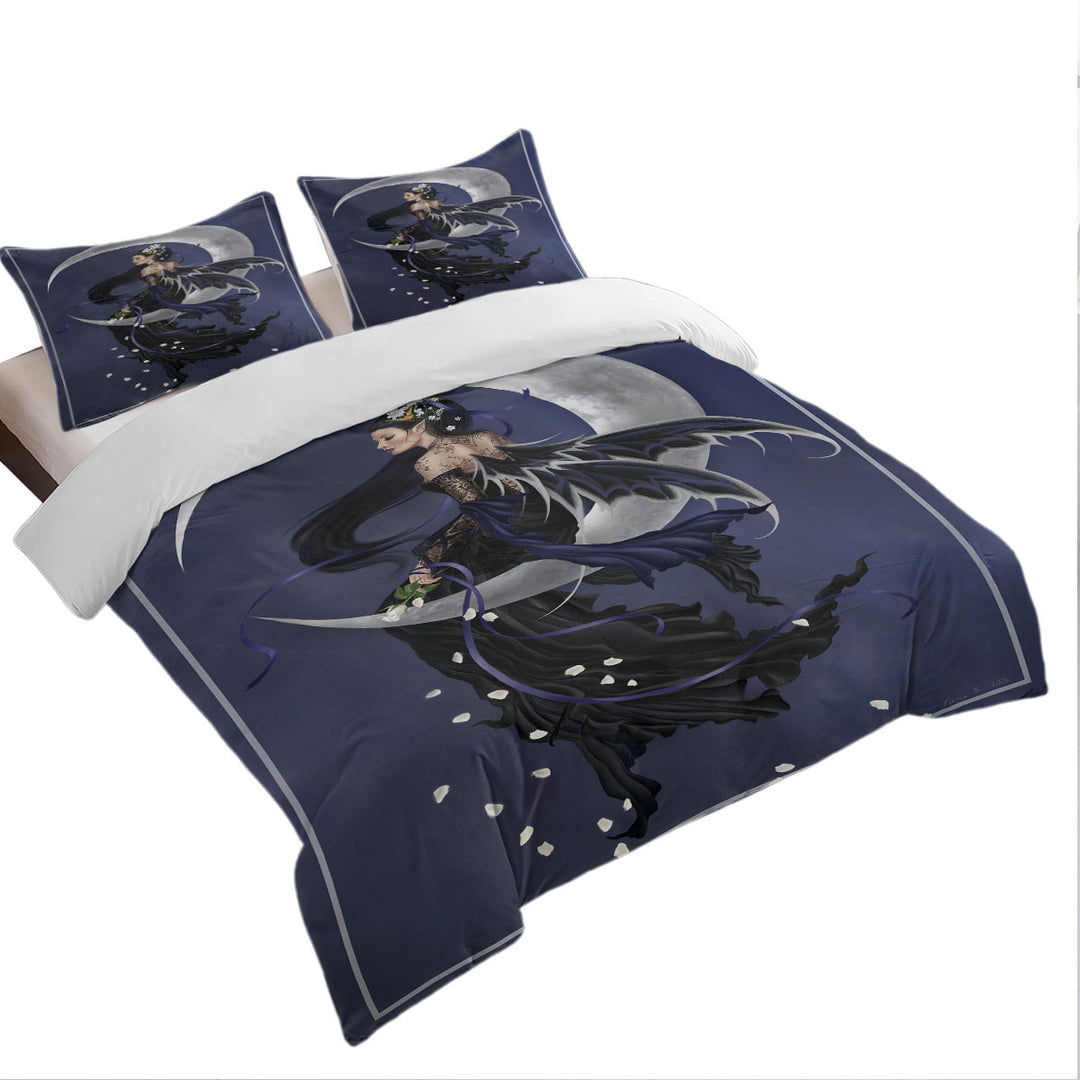 Best Duvet Covers with Solace on the Moon of the Dark Night Elf Fairy