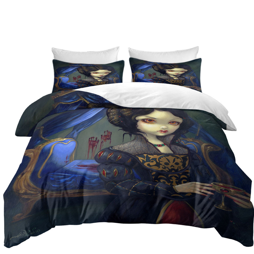 Best Duvet Covers with The Vampires Dark Art I Vampiri Bellissimo Letto