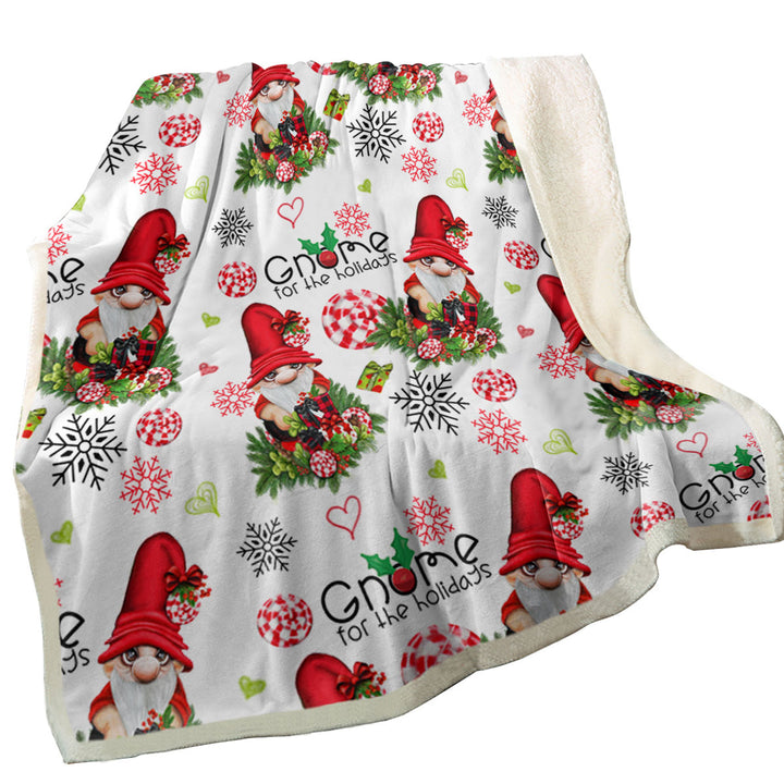 Best Throws for Christmas Gnome for the Holidays Pattern