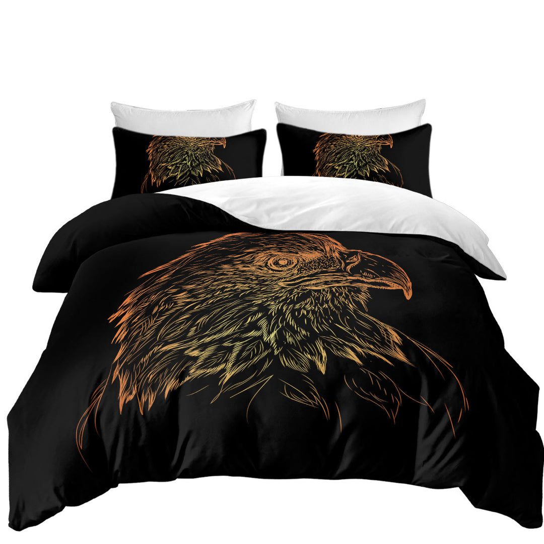 Bronze American Bald Eagle Best Duvet Covers