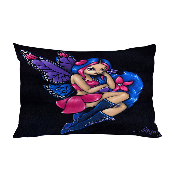 Butterfly Fairy a Little Shy Pillowcase