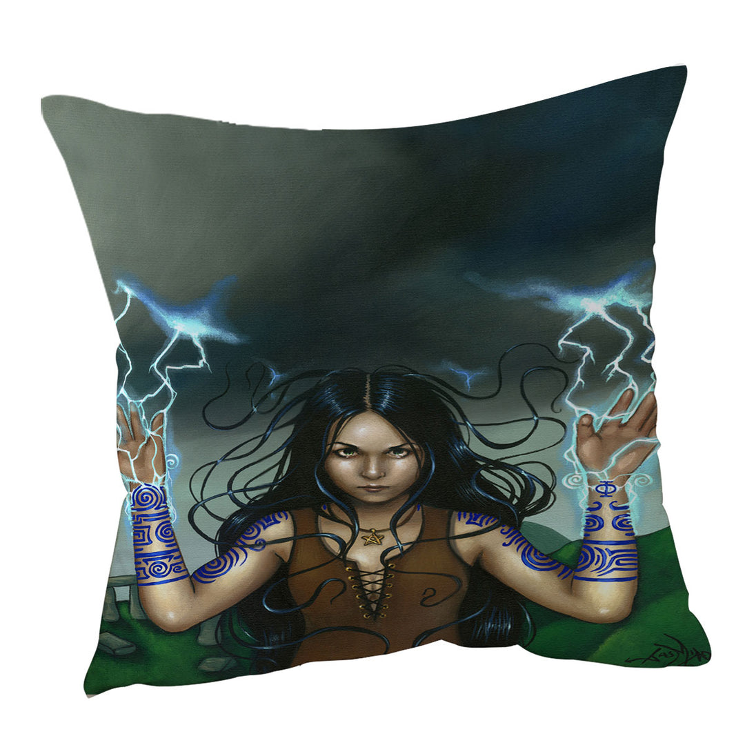 Calling the Storm Celtic Woman Cushion Cover