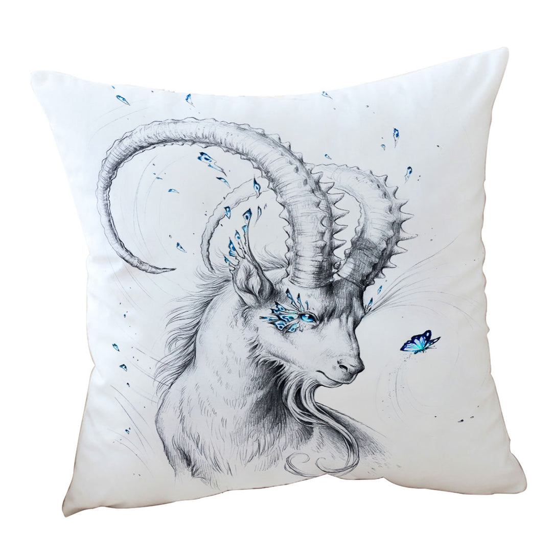 Capricorn Drawing Cushion Covers