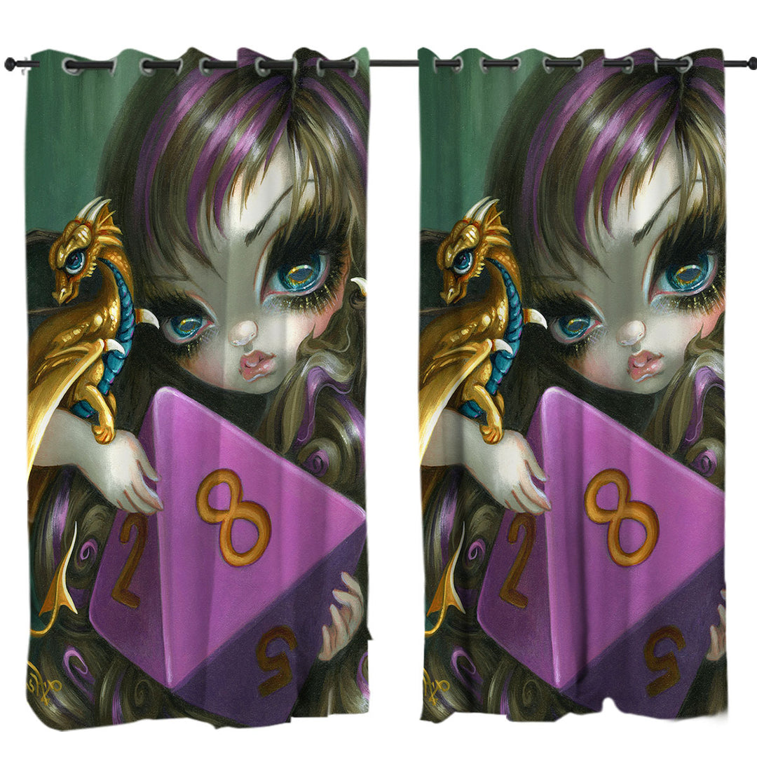 Chasing Dragons 8 Sided Dice Fairy Curtain