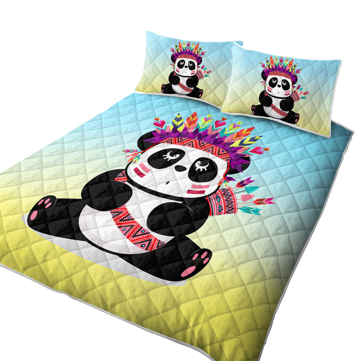 Chief Panda Summer Quilt