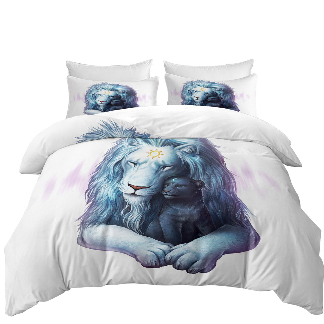 Child of Light Sun Moon Cub and Lion Quilt Cover Sets