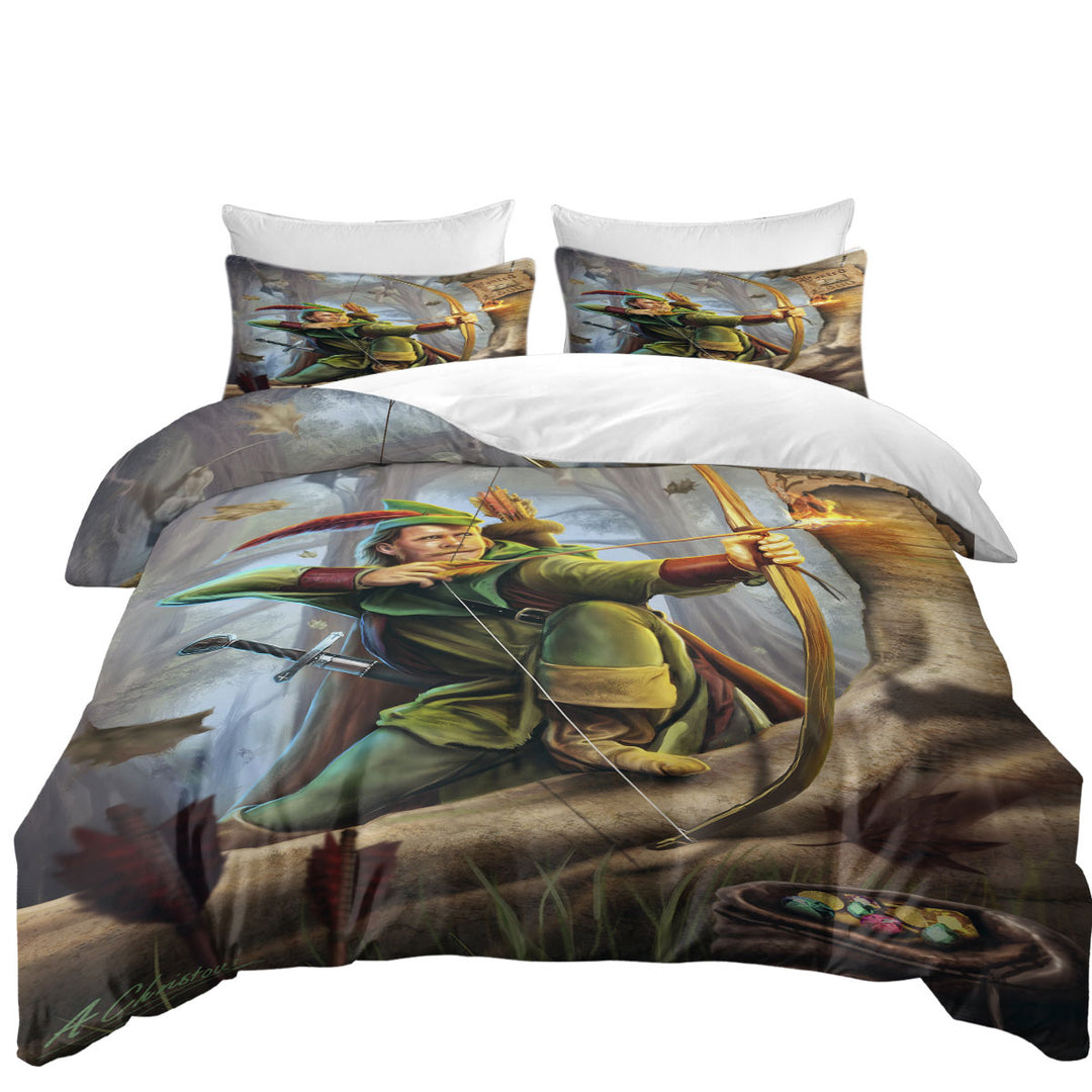 Childhood Hero for Kids Duvet Cover sale