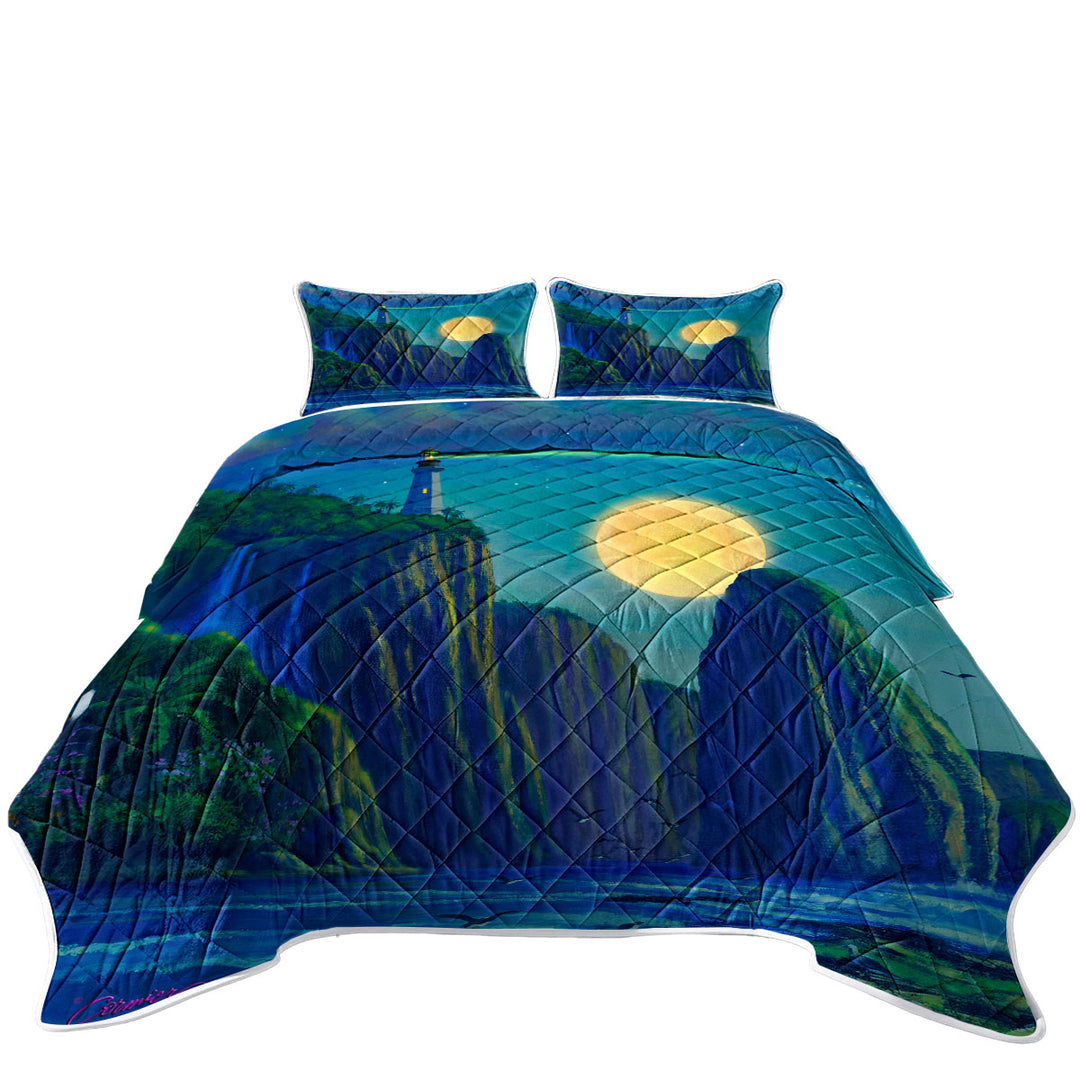 Coastal Art Lighthouse at Moon Bay Quilts