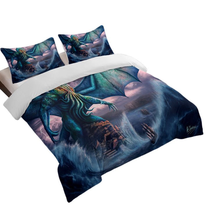 Comforter Cover with Cool and Scary the Call of Cthulhu