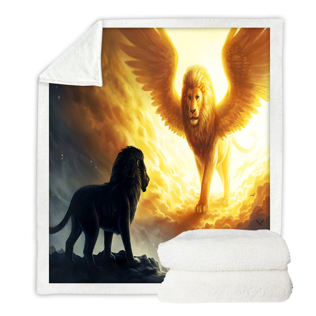 Cool Animal Throws Art Remember Lion Soul